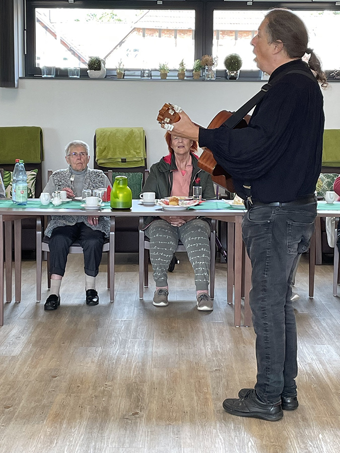 Willkommen im Biergarten